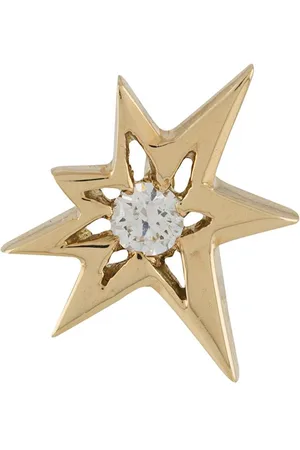LE STER 18kt yellow diamond Bang left stud earring