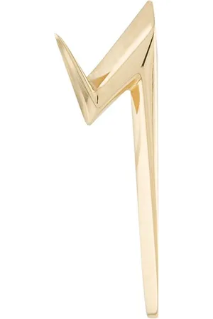 LE STER 18kt yellow Thunderflash left stud earring