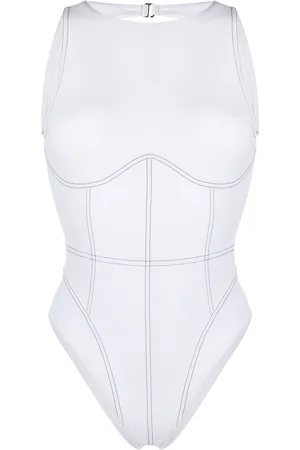 Noire Swimwear Open-back one-piece swimsuit