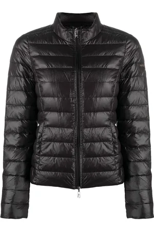 Patrizia Pepe Zip-up logo puffer jacket