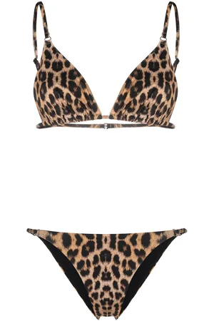 Noire Swimwear Leopard Tanning bikini