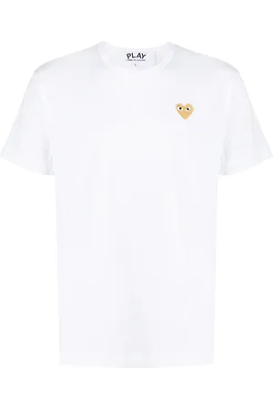 Comme des Garçons Embroidered logo cotton T-shirt