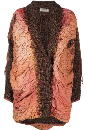 A.N.G.E.L.O. Vintage Cult 1980s draped panel woven coat