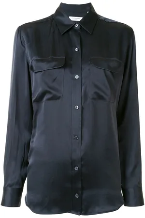 Equipment Signature silk satin shirt