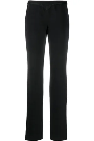 VERSACE 1990s panelled waistband trousers