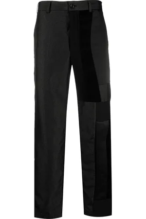 Comme des Garçons Patchwork straight-leg trousers