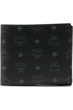 MCM Small monogram-print bi-fold wallet