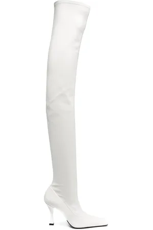 Proenza Schouler Square-toe 110mm thigh-high boots
