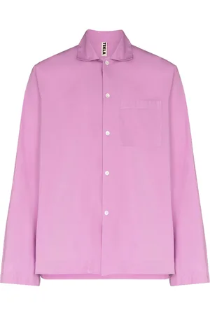 Tekla Organic cotton pajama shirt