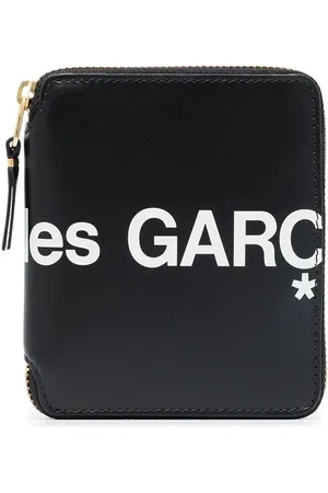 Comme des Garçons Logo-print zip-fastening wallet