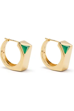 CAPSULE ELEVEN Jewel Beneath signet earrings