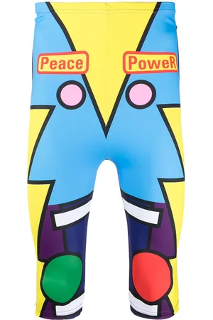 WALTER VAN BEIRENDONCK Radiate Beauty bike shorts