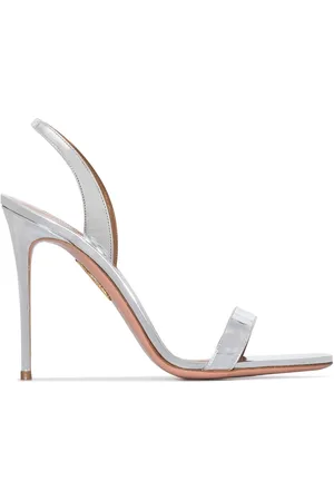 Aquazzura So Nude 105mm sandals