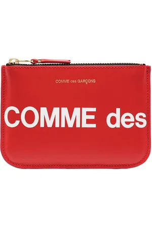 Comme des Garçons Small logo-print pouch