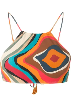 Lygia & Nanny Ilana printed bikini top