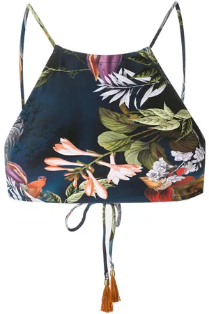 Lygia & Nanny Ilana print bikini top