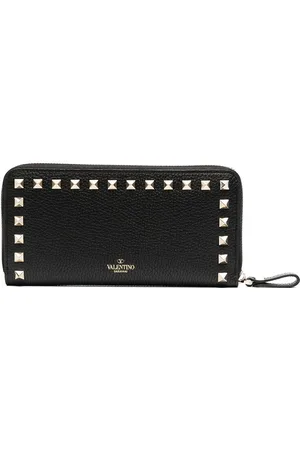VALENTINO GARAVANI Rockstud-embellishment zip-fastening wallet