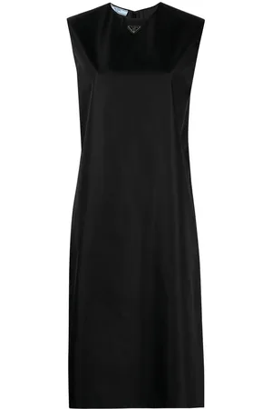 Prada Sleeveless shift midi dress