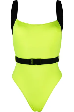 Noire Swimwear Miami two-tone swimsuit