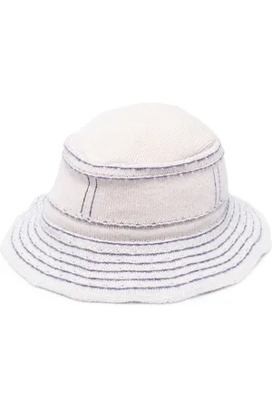 Barrie Contrast stitching bucket hat