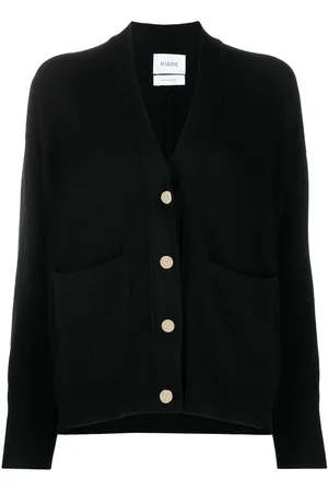 Barrie Button-up cashmere cardigan