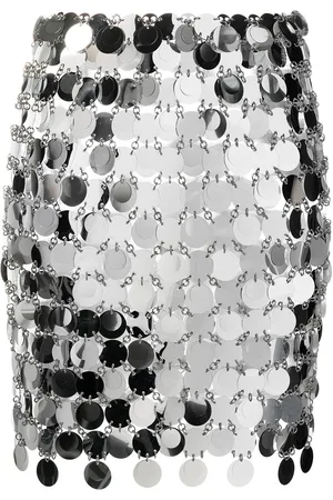 Paco rabanne Circular-discs mini skirt
