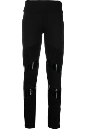 Philipp Plein Iconic biker jogging leggings
