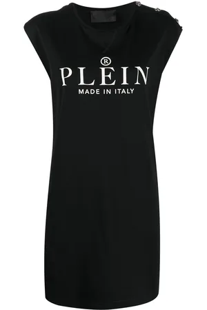 Philipp Plein Iconic Plein T-shirt dress