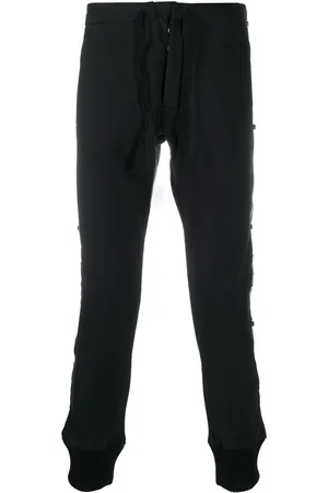 Paul & Shark Logo-panelled slim trousers