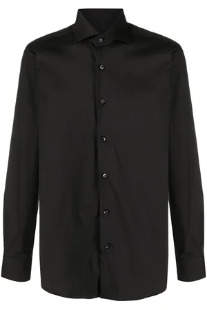 BARBA Plain button shirt