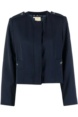 Salvatore Ferragamo 1970s single-breasted cropped jacket