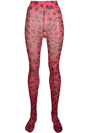 Philipp Plein Leopard print tights