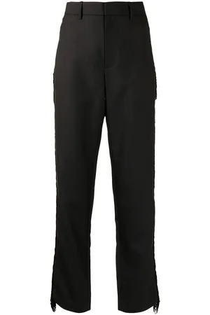 DION LEE Fringe detail trousers