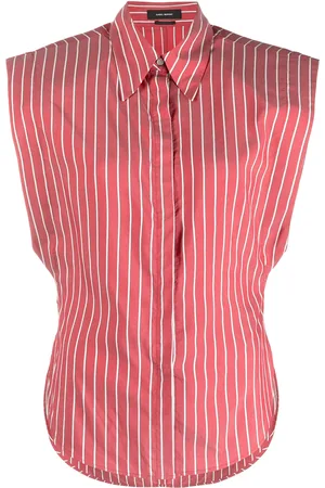 Isabel Marant Striped sleeveless shirt