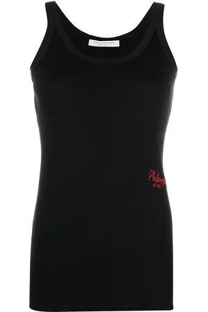 Serafini Logo-embellished tank top