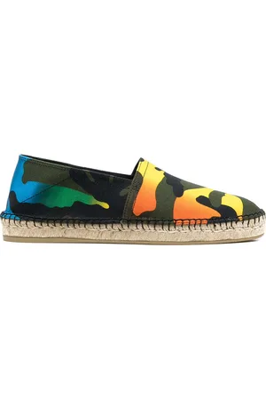 VALENTINO GARAVANI Camouflage-print espadrilles