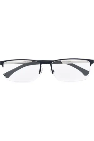 Emporio Armani Logo square glasses