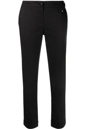 Patrizia Pepe Slim-fit cropped trousers
