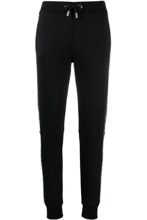 Philipp Plein Crystal embellished track trousers