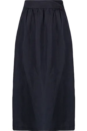 Giorgio Armani 1990s knee-length wrap skirt