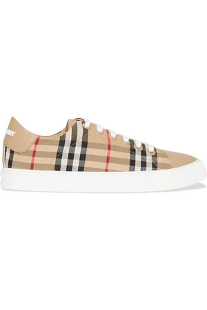 Burberry Vintage Check lace-up sneakers