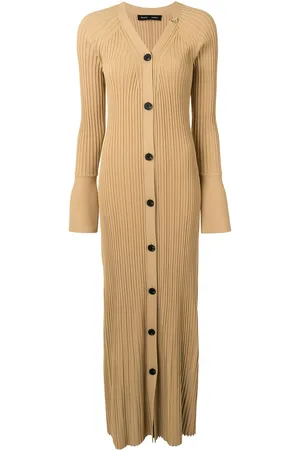 Proenza Schouler Buttoned rib-knit dress