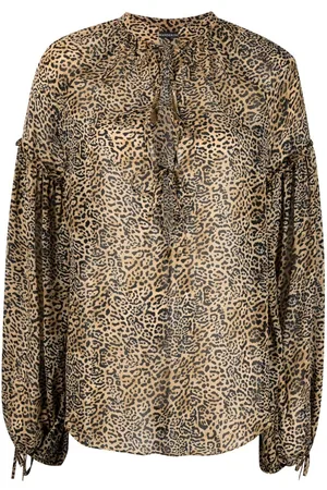 WANDERING Leopard print blouse