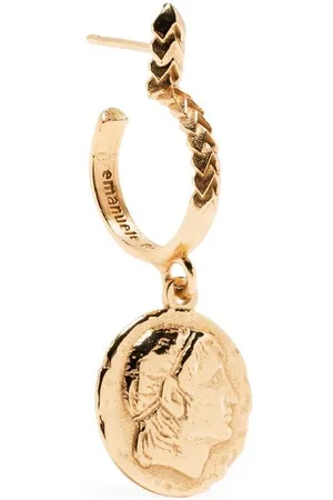 EMANUELE BICOCCHI Coin-pendant earrings