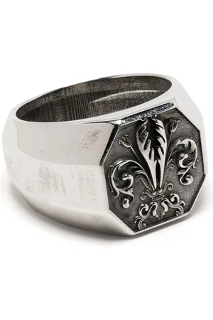 EMANUELE BICOCCHI Lily signet ring