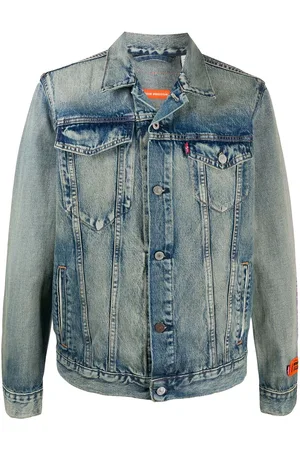 Heron Preston Denim buttoned jacket