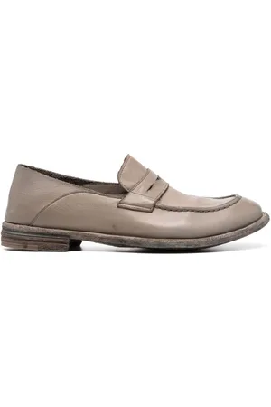 Officine creative Pebbled buffalo leather loafers