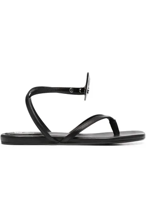 OFF-WHITE Zip Tie leather sandals