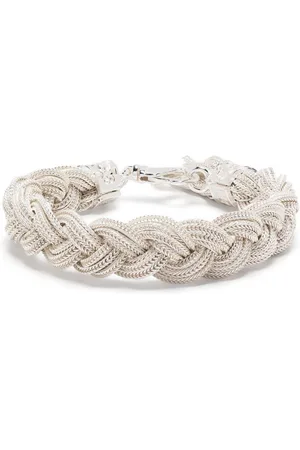 EMANUELE BICOCCHI Ice braided bracelet
