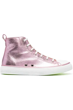 Philipp Plein Megastar laminated high-top sneakers